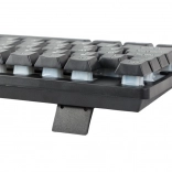 Clavier de jeu avec commutateurs à membrane silencieux et rétroéclairage RVB, USB