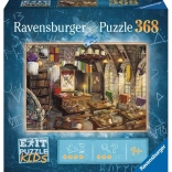 Ravensburger puzzle d’évasion Kids École de magie 368 pièces