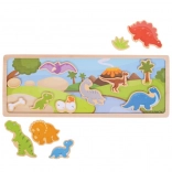 Puzzle magnétiques Dinosaures Bigjigs Toys