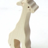 Petit animal en bois - girafe