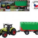 Tracteur avec remorque détachable avec lumière et son