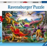 Puzzle Ravensburger T‑Rex Terror 35 pièces