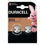 Pile bouton au lithium DURACELL CR2016 3V – lot de 2