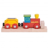Bigjigs Rail mon premier petit train avec wagon et rails