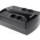 Onduleur UPS 850 VA line-interactive, 4× Schuko, LED