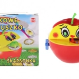 Tirelire en forme de pomme