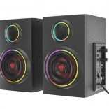 Haut-parleurs 2.0 Helium 300BT ARGB Bluetooth