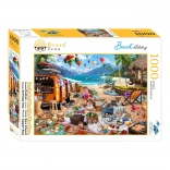 Puzzle BRAIN TREE Vacances à la plage – 1000 pièces