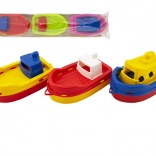 Petits bateaux en plastique pour l’eau, 3 pcs, 14 cm