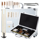 Kit de nettoyage d’armes dans une mallette, 24 pièces