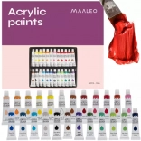 Peintures acryliques 24 pcs 12 ml