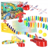 domino avec lanceur d’avions – kit de construction éducatif STEM