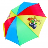 Parapluie enfant TAUPE avec ouverture automatique, diamètre 70 cm