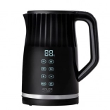 Bouilloire électrique avec LED 1,7l et régulation de température