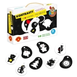 Alexander Contrastes – cartes de stimulation noir et blanc pour bébés