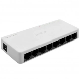 Commutateur réseau QOLTEC 8× RJ45, 100 Mb/s Fast Ethernet LAN