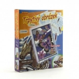 Artlover images scintillantes ensemble de 4 pièces