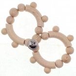 Hochet en bois avec clochette de Hess