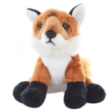 Renard en peluche 13 cm