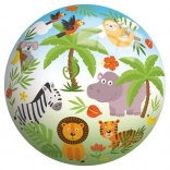 Balle avec impression Jungle 23 cm