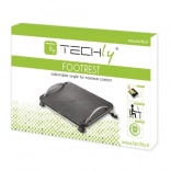 Repose-pieds ergonomique avec angle inclinable réglable