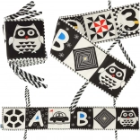 Livre éducatif textile pare-chocs protecteur Hibou