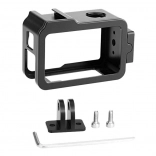 Boîtier métallique avec support PULUZ pour DJI Osmo Action 3/4