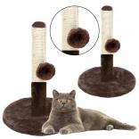 Griffoir pour chat tour brun foncé 40 cm x 30 cm