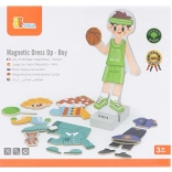 VIGA set d’habillage magnétique – garçon