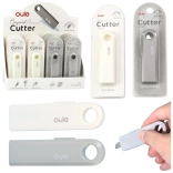 Mini cutter coulissant pour papier et films, compact