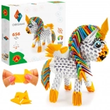 ALEXANDER 3D origami – licorne, 656 pièces