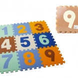 Puzzle en mousse avec chiffres 28 × 28 cm