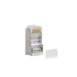 Connecteur RJ45 8P8C cat.6 FTP avec guide 100 pcs
