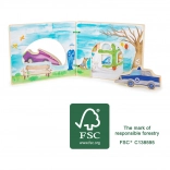 Livre interactif en bois Police Small Foot