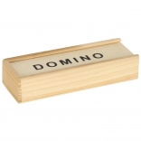 Domino en bois dans un coffret – jeu familial éducatif