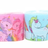 Ressort en plastique avec motif licorne