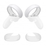 Coques de protection en silicone pour manettes META QUEST 2 – blanches