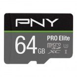 Carte mémoire microSDXC 64 Go PNY PRO Elite
