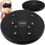 Trizand twister noir avec excroissances de massage et aimants