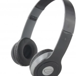 Casque audio stéréo Techno noir