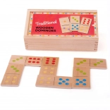 Dominos en bois Bigjigs Toys classique