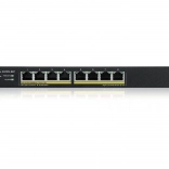 Zyxel GS1915-8EP commutateur intelligent Gigabit PoE 60 W, de bureau, mode hybride