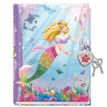 Carnet pour enfants avec serrure Sirène
