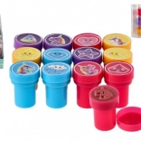 Tampons auto-encreurs licorne, coffret de 12 pièces
