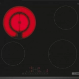 Table de cuisson vitrocéramique Bosch PKF631FP3E avec DirectSelect et PowerBoost