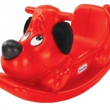 Chien à bascule LITTLE TIKES – bascule en plastique rouge pour tout-petits