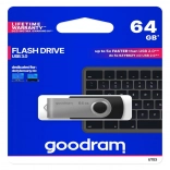 Clé USB GOODRAM Twister 64GB USB 3.0 bleue