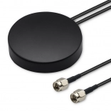 antenne GPS + 4G/GLONASS omnidirectionnelle extérieure avec 2× SMA
