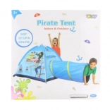 Tente pour enfants pirate avec tunnel