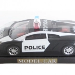 Voiture de police à inertie